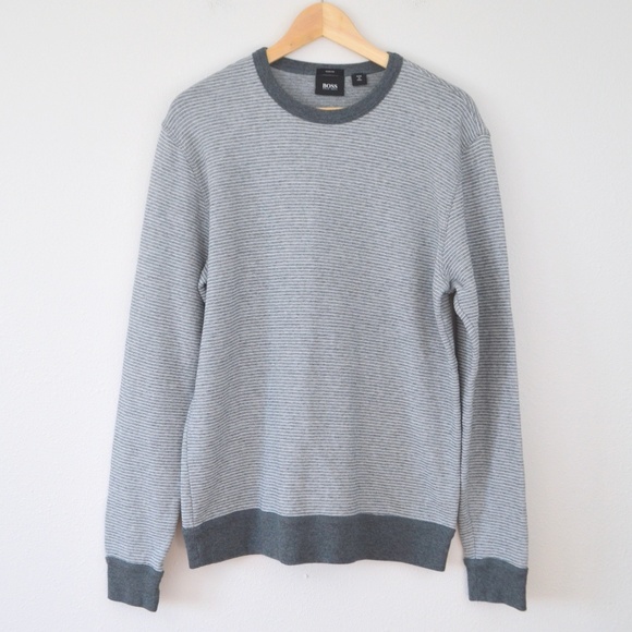 hugo boss slim fit sweatshirt